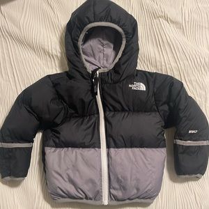The North Face baby reversible hooded jacket